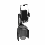 Moxedo Universal Cup Phone Holder for Car Durable with Adjustable Handle 360° Rotation for iPhone Android and Smartphone
