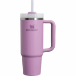 Stainless Steel Vacuum Insulated Tumbler with Lid and Straw for Water, Iced Tea or Coffee, Smoothie and More, Lilac, 40oz