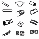 Carbon Fiber Interior Accessories Kit Trim For Jetour Traveller T2 23-25