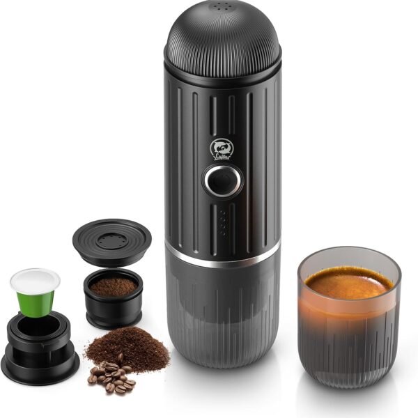 Rich Crema Portable Electric Espresso Coffee Maker