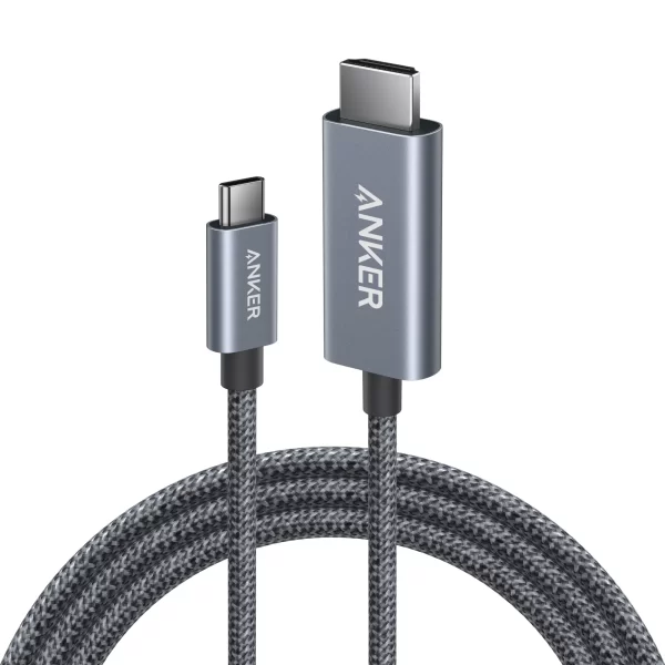 Anker Nano USB C to HDMI Cable 3ft/6ft 4K@60Hz Ultra Fast Braided Nylon Adapter Cable