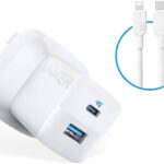 Anker 323, 33W Wall Charger + USB-C To C Cable 3ft