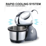 Professional Hand & Stand Mixer with Stainless Steel Bowl-KRAWN - Image 2