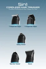 ⁦Moxedo 5 in 1 Cordless Hair Trimmer⁩ - الصورة ⁦2⁩