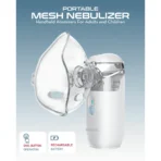 Moxedo Portable Mesh Nebulizer for Adults and Children - Image 3