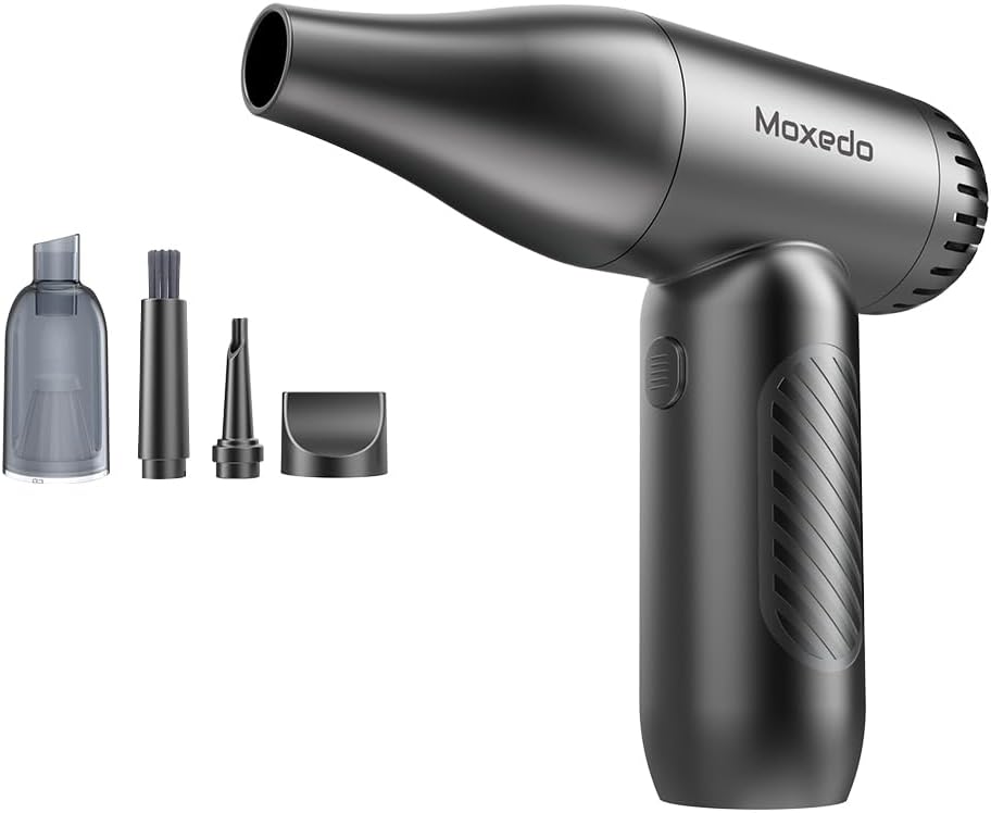 51yvu38U72L._AC_SY879_ Moxedo 2 in 1 Turbo Air Duster and Vacuum Cleaner - Image 1