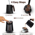 D LC Turkish Coffee Maker 600W - 300ml - Image 3
