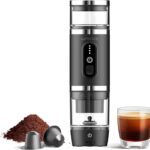 LePresso 4 in 1 Portable Coffee Maker with Milk Frother