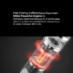 ⁦LePresso 4 in 1 Portable Coffee Maker with Milk Frother⁩ - الصورة ⁦3⁩