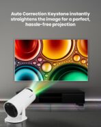 ⁦Moxedo Zentra Smart Gaming Projector 4K Android 11 1080P⁩ - الصورة ⁦5⁩