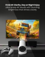 ⁦Moxedo Zentra Smart Gaming Projector 4K Android 11 1080P⁩ - الصورة ⁦6⁩