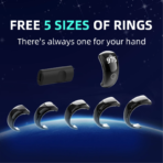 Equantu Smart Tasbeeh Ring Digital Tally Counter SQ976 - Image 3