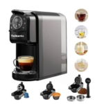 TELIONIX 4 IN 1 DIGITAL CAPSULE COFFEE MACHINE