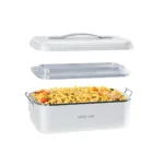 Green Lion GLB-20 Lunch Box Portable Food Warmer - White