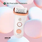 ⁦Green Lion 2 in 1 Epilator Shave, Trim, Epilate - White⁩ - الصورة ⁦6⁩