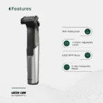 ⁦Green Lion 3 In 1 Expert Hair Trimmer & Shaver - Gray⁩ - الصورة ⁦4⁩