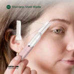 ⁦Green Lion Eyebrow Hair Trimmer - Pink⁩ - الصورة ⁦7⁩