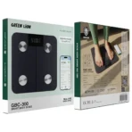 Green Lion GBC-300 Smart Body Scale - Black - Image 2