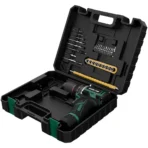 Green Lion GD-13 Power Pro Cordless Hammer Drill - Green - Image 3
