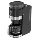Lepresso Coffee Brewer With Bean Grinder - Black