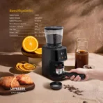 Lepresso Conical Burr Grinder - Black - Image 6