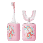 Moxedo Kids 2 In 1 U- Shaped Electric Toothbrush