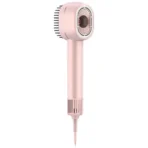 Porodo 2-In-1 Hair Dryer & Straightener Brush with Smart Temperature Control - Pink - Image 6