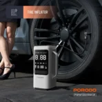 ⁦Porodo Multi-Function 6-In-1 Power Tool Jump Starter with Air Compressor & Power Bank - Black Gray⁩ - الصورة ⁦7⁩