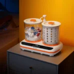 Porodo Lifestyle Launder Twin 2L Portable Mini Washing Machine - White - Image 5