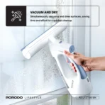 Porodo Lifestyle Handheld Window Cleaner - White - Image 3