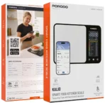 Porodo Lifestyle Kalio Smart Food Kitchen Scale Measuring Tape with Nutritional Calculator - Silver - Image 4