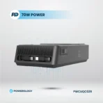 ⁦Powerology 2500w 4 AC Power Strip with Built-In Retractable Cables - Black⁩ - الصورة ⁦4⁩