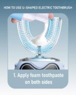Moxedo Kids 2 In 1 U- Shaped Electric Toothbrush - Image 3