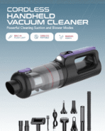⁦Moxedo Cordless Handheld Vacuum Cleaner⁩ - الصورة ⁦2⁩