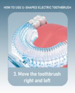 Moxedo Kids 2 In 1 U- Shaped Electric Toothbrush - Image 7