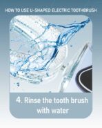 Moxedo Kids 2 In 1 U- Shaped Electric Toothbrush - Image 8
