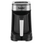 Sonifer Turkish Coffee Maker, 700 Watt, 250 ml, Black Silver - SF-3588