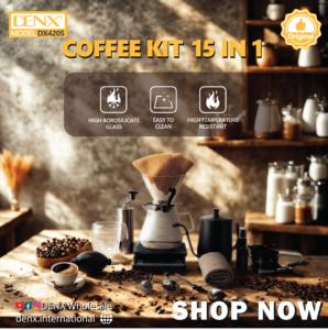 ⁦15-in-1 Professional Coffee Brewing Travel Kit-V60⁩ - الصورة ⁦2⁩