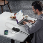 Powerology Desktop Charging Station - Black - Image 3