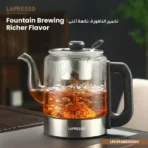 LePresso AuraBrew Tea Brewer and Water Boiler with Interactive Panel - Gray - Image 3