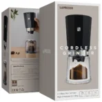 LePresso Cordless Burr Grinder with High-Precision Grinding - Black - Image 2