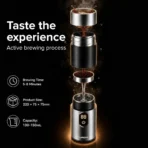 Lepresso MokaRise Electric Moka Maker with One-Touch Operation - Silver - Image 5